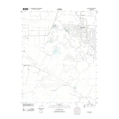 2012 Map of Hollister, 2012 Print