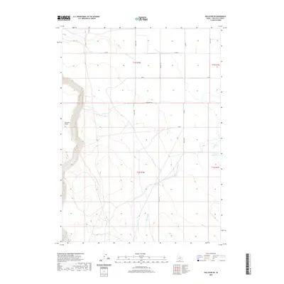 2020 Map of Hollister SW, 2020 Print