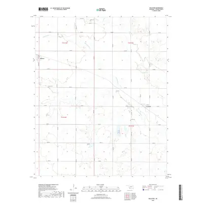2018 Map of Hollister, 2018 Print