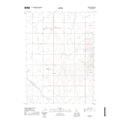 2023 Map of Hollister, 2023 Print