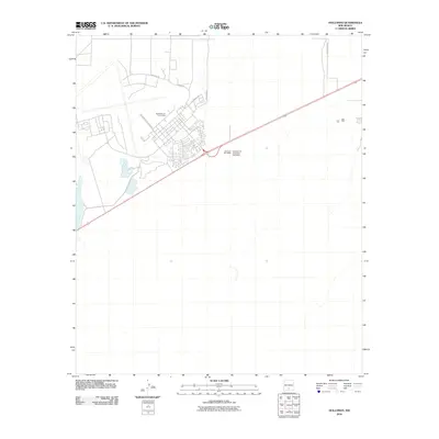 2010 Map of Holloman, 2010 Print