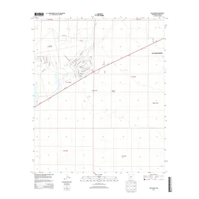 2013 Map of Holloman, 2013 Print