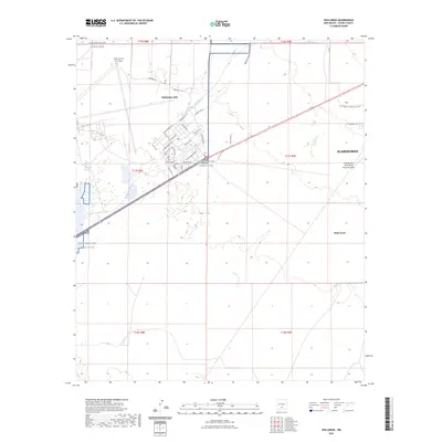 2023 Map of Holloman, 2023 Print