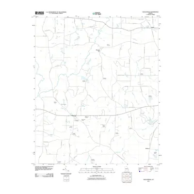 2011 Map of Hollonville, 2011 Print