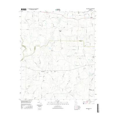 2017 Map of Hollonville, 2017 Print