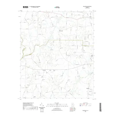 2020 Map of Hollonville, 2020 Print