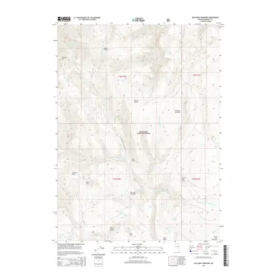 2015 Map of Holloway Meadows, 2015 Print