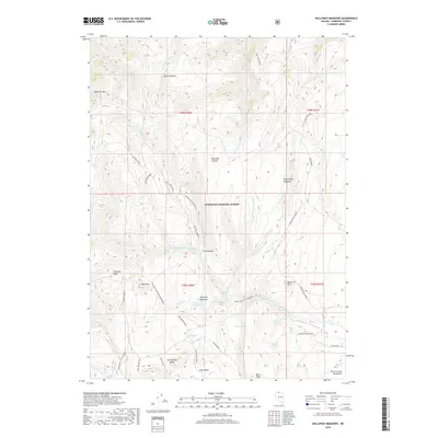 2018 Map of Holloway Meadows, 2018 Print