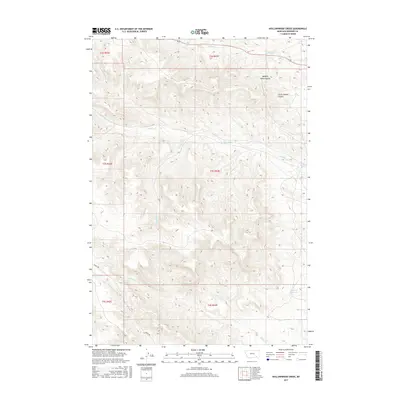 2017 Map of Hollowwood Creek, 2017 Print