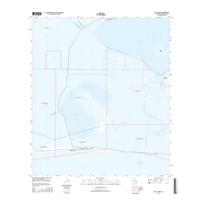 2015 Map of Holly Beach, 2015 Print