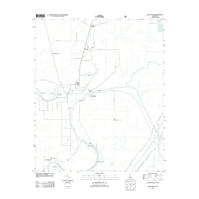 2012 Map of Holly Bluff, 2012 Print