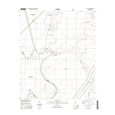 2015 Map of Holly Bluff, 2015 Print