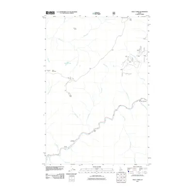 2011 Map of Holly Creek, 2011 Print