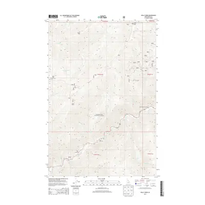 2013 Map of Holly Creek, 2013 Print
