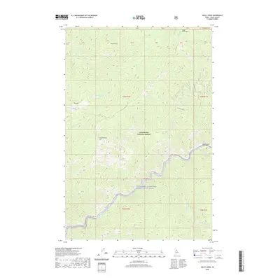 2020 Map of Holly Creek, 2020 Print