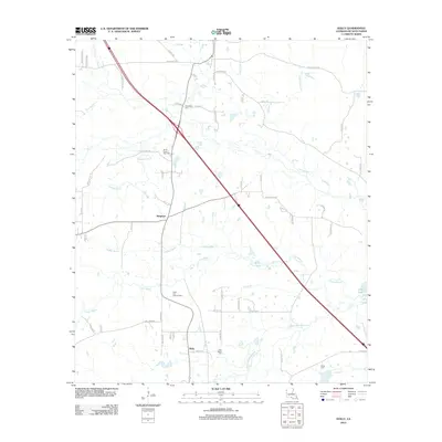 2012 Map of Holly, 2012 Print