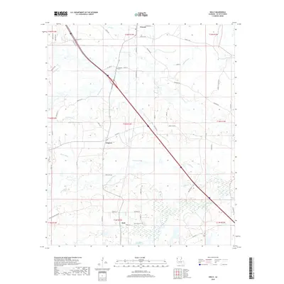 2018 Map of Holly, 2018 Print