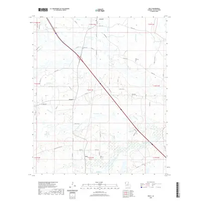 2020 Map of Holly, 2020 Print