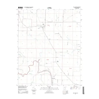 2014 Map of Holly Grove, 2014 Print