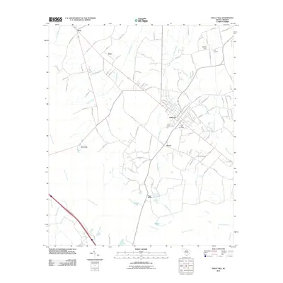 2011 Map of Holly Hill, 2011 Print