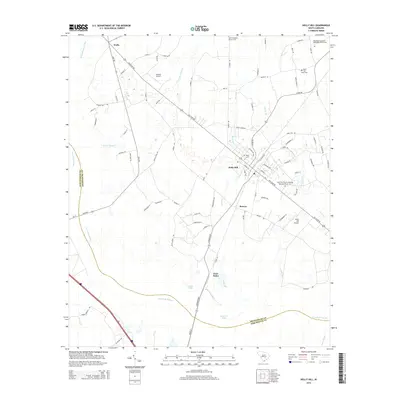 2014 Map of Holly Hill, 2014 Print