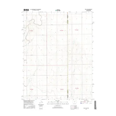2016 Map of Holly NE, 2016 Print