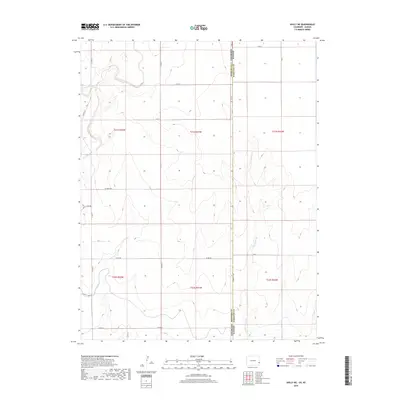 2019 Map of Holly NE, 2019 Print