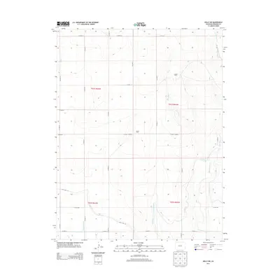 2013 Map of Holly NW, 2013 Print