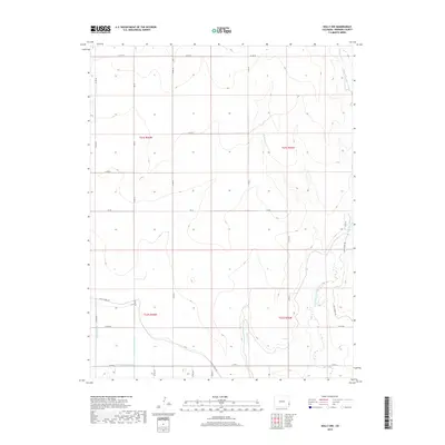 2019 Map of Holly NW, 2019 Print