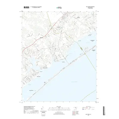 2019 Map of Holly Ridge, 2019 Print