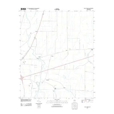 2012 Map of Holly Ridge, 2012 Print