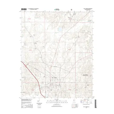 2015 Map of Holly Springs, 2015 Print