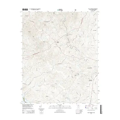 2014 Map of Holly Springs, 2014 Print