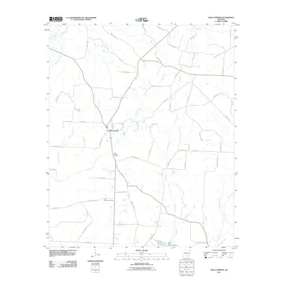 2011 Map of Holly Springs, 2011 Print