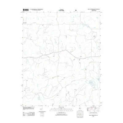 2012 Map of Holly Springs SE, 2012 Print