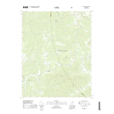 2019 Map of Hollyhill, 2019 Print