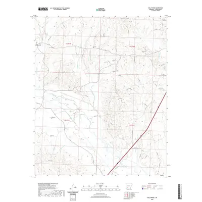 2020 Map of Hollywood, 2020 Print