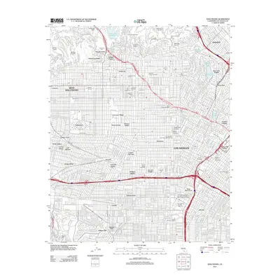 2012 Map of Hollywood, 2012 Print