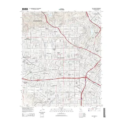 2015 Map of Hollywood, 2015 Print