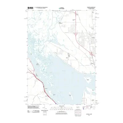 2010 Map of Holmen, 2010 Print