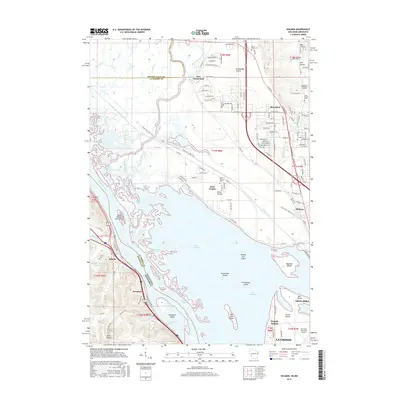 2015 Map of Holmen, 2015 Print