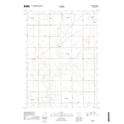 2018 Map of Holmes, 2018 Print