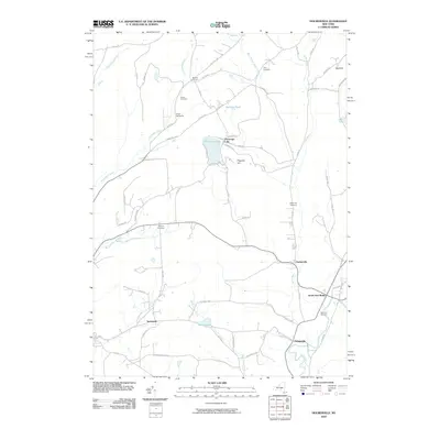 2010 Map of Holmesville, 2010 Print