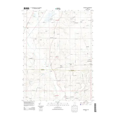 2013 Map of Holmesville, 2013 Print