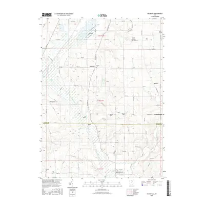 2016 Map of Holmesville, 2016 Print