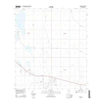 2015 Map of Holopaw, 2015 Print