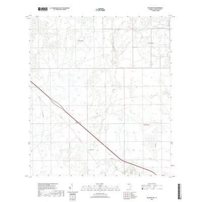 2018 Map of Holopaw SW, 2018 Print