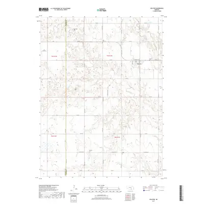 2017 Map of Holstein, 2017 Print