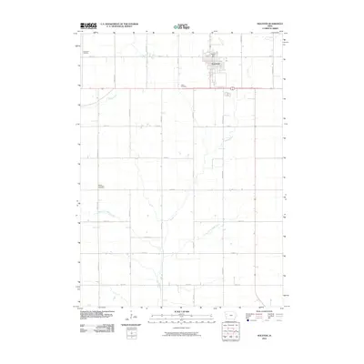 2010 Map of Holstein, 2010 Print