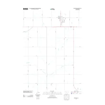 2013 Map of Holstein, 2013 Print